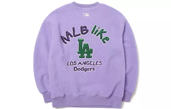 MLB Толстовка Los Angeles Dodgers унисекс фиолетовая