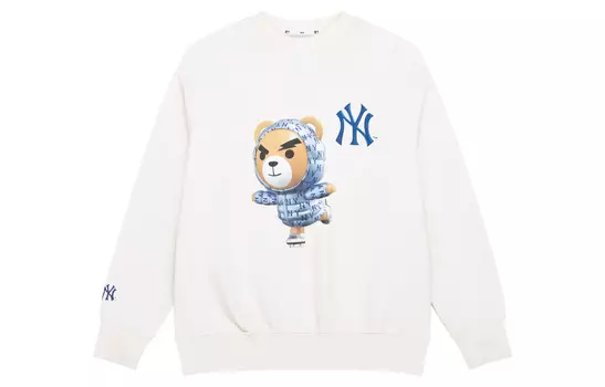 MLB Толстовка New York Yankees унисекс белые