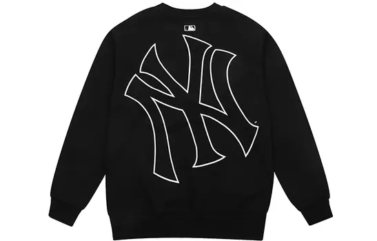 MLB Толстовка New York Yankees унисекс, черная