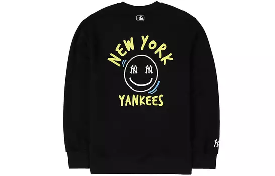 MLB Толстовка New York Yankees унисекс, черная