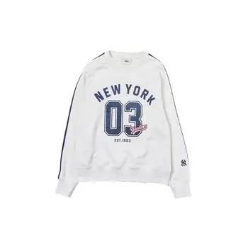 MLB Толстовка New York Yankees унисекс кремовая