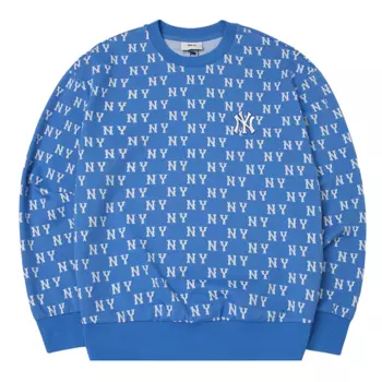 MLB Толстовка New York Yankees унисекс синяя