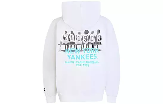 MLB Толстовка Nylogo унисекс белая