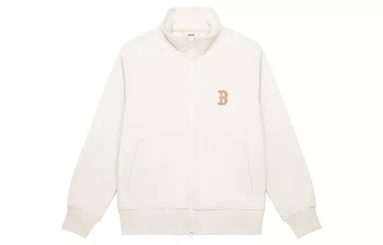 MLB Толстовка в уличном стиле унисекс белого цвета