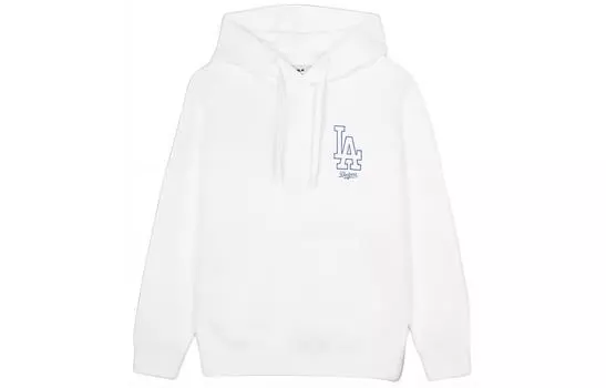 MLB Толстовка в уличном стиле унисекс белого цвета