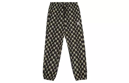 MLB Трикотажные спортивные брюки унисекс черные