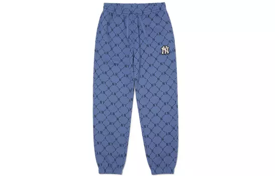 MLB Трикотажные спортивные брюки унисекс синего цвета