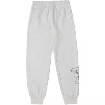 MLB Трикотажные спортивные брюки унисекс светло-серого цвета