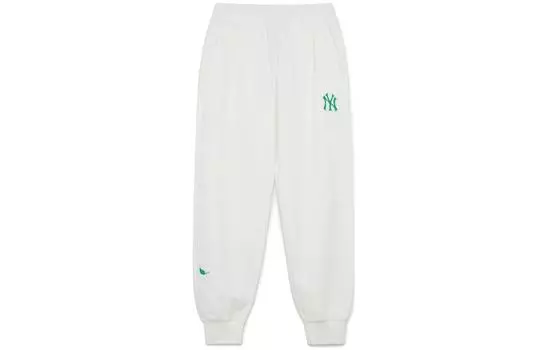 MLB Трикотажные спортивные штаны New York Yankees унисекс белого цвета