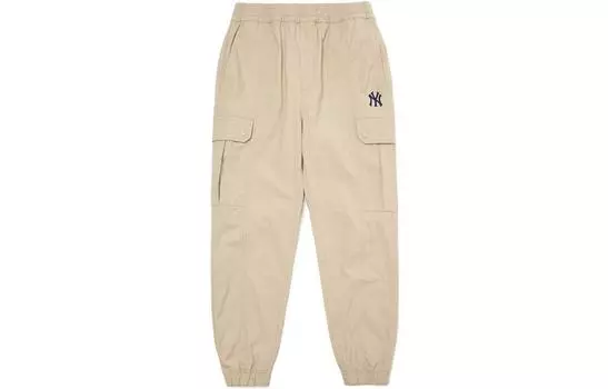 MLB Трикотажные спортивные штаны New York Yankees цвета хаки унисекс