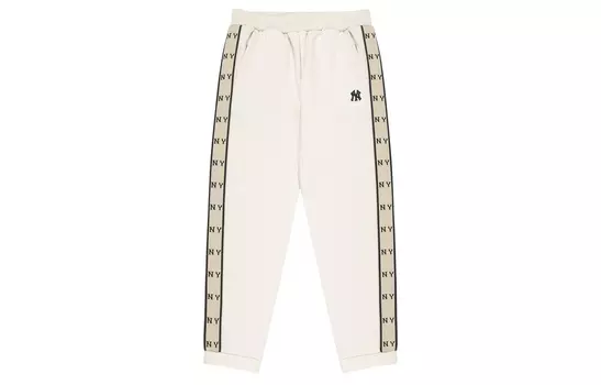 MLB Трикотажные спортивные штаны New York Yankees, кремовые, унисекс