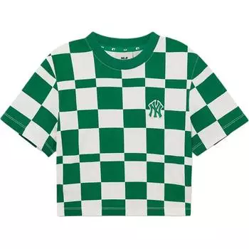 MLB Укороченный топ женский темно-зеленый