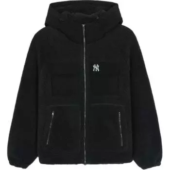 MLB Вельветовое пальто Boston Red Sox, черное, унисекс