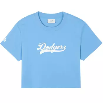MLB Женская футболка Los Angeles Dodgers Varsity, синяя