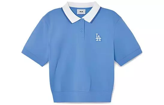 MLB Женская рубашка поло Los Angeles Dodgers синего цвета