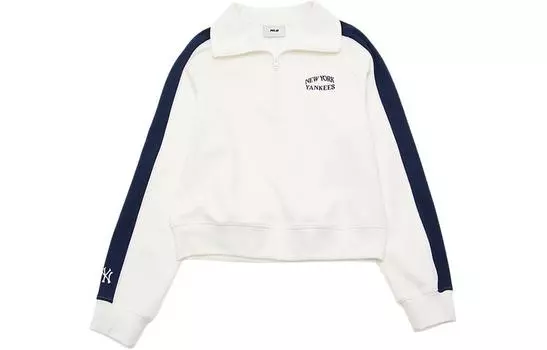MLB Женская толстовка New York Yankees цвета слоновой кости SS24