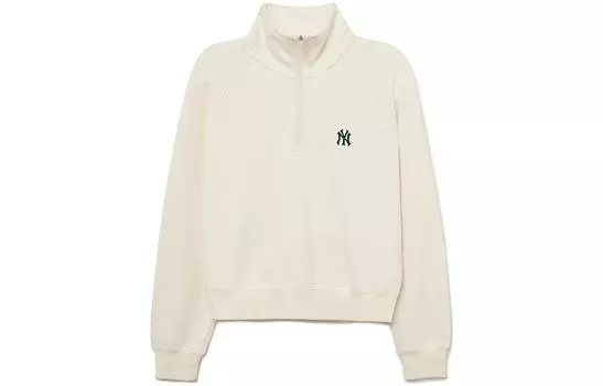 MLB Женская толстовка New York Yankees, кремовая