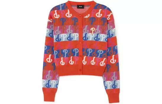 MLB Женский джемпер Philadelphia Phillies, красный