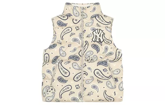 MLB Жилет New York Yankees Down унисекс бежево-желтый