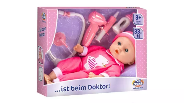 Mller Toy Place Малышка… у врача, 33 см