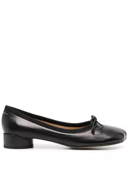 MM6 Maison Margiela балетки Anatomic, черный