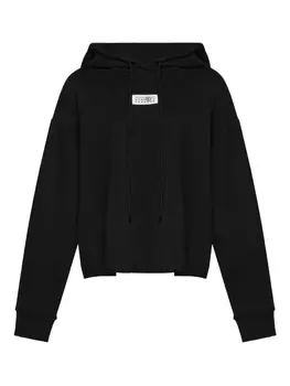 MM6 Maison Margiela базовое худи, черный