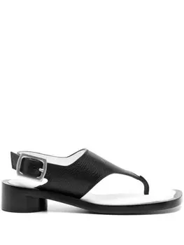 MM6 Maison Margiela босоножки Anatomic 35, черный