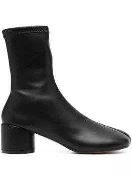 MM6 Maison Margiela ботильоны Anatomic 45, черный