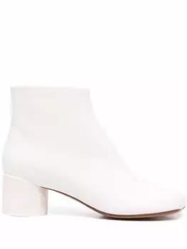 MM6 Maison Margiela ботильоны Anatomic 45, белый