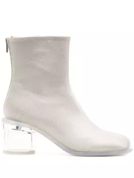 MM6 Maison Margiela ботильоны Anatomic 60, нейтральный цвет