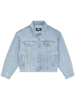 MM6 Maison Margiela джинсовая куртка на пуговицах, синий