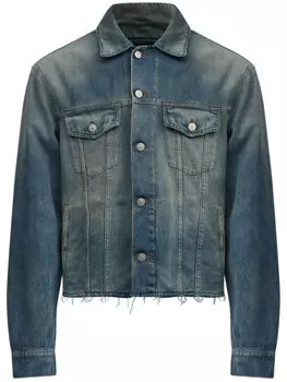 MM6 Maison Margiela джинсовая куртка, синий