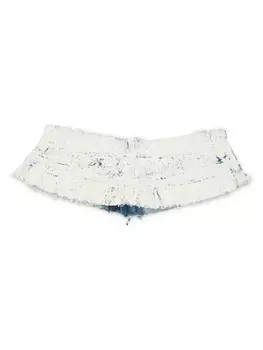 MM6 Maison Margiela джинсовый ремень, белый