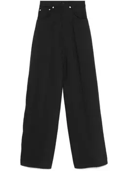 MM6 Maison Margiela джинсы с низким шаговым швом, черный