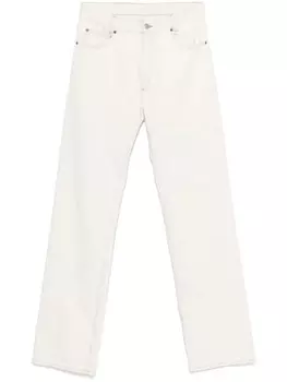 MM6 Maison Margiela джинсы со вставками, белый