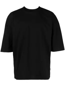 MM6 Maison Margiela футболка с логотипом, черный