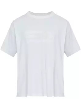 MM6 Maison Margiela футболка с принтом, белый