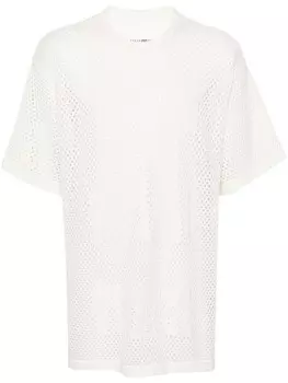 MM6 Maison Margiela футболка вязки интарсия