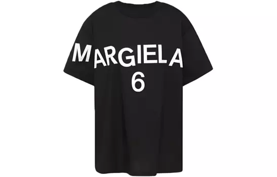 MM6 Maison Margiela Футболка женская, черный