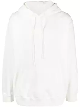 MM6 Maison Margiela худи с графичным принтом, белый