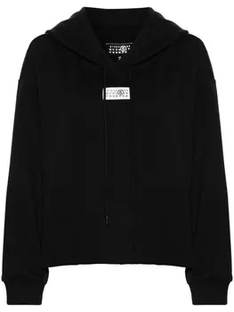 MM6 Maison Margiela худи с нашивкой, черный