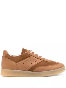 MM6 Maison Margiela кеды 6 Court, коричневый