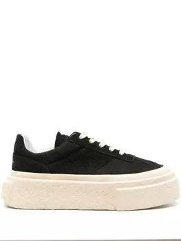 MM6 Maison Margiela кеды с логотипом, черный