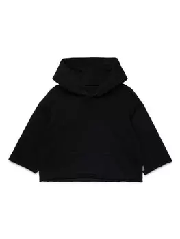 MM6 Maison Margiela Kids базовое худи, черный