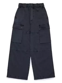 MM6 Maison Margiela Kids брюки карго, черный