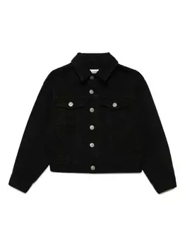 MM6 Maison Margiela Kids джинсовая куртка, черный