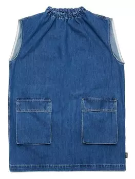 MM6 Maison Margiela Kids джинсовое платье, синий