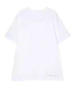 MM6 Maison Margiela Kids футболка с логотипом, белый
