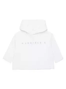 MM6 Maison Margiela Kids худи с логотипом, белый
