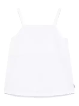 MM6 Maison Margiela Kids топ без рукавов, белый